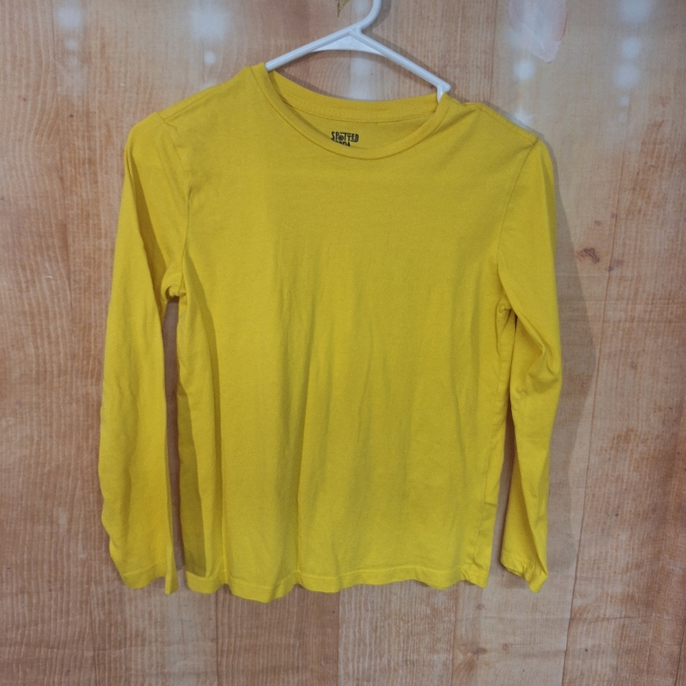 Yellow Long Sleeve Kids Tee